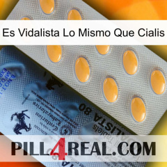 Is Vidalista The Same As Cialis 44